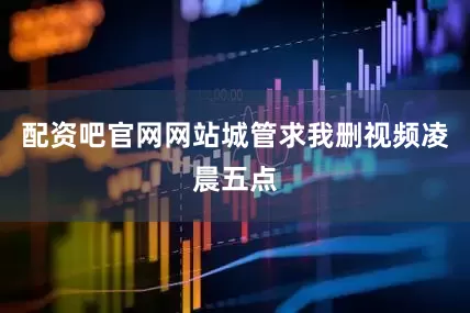 配资吧官网网站城管求我删视频凌晨五点